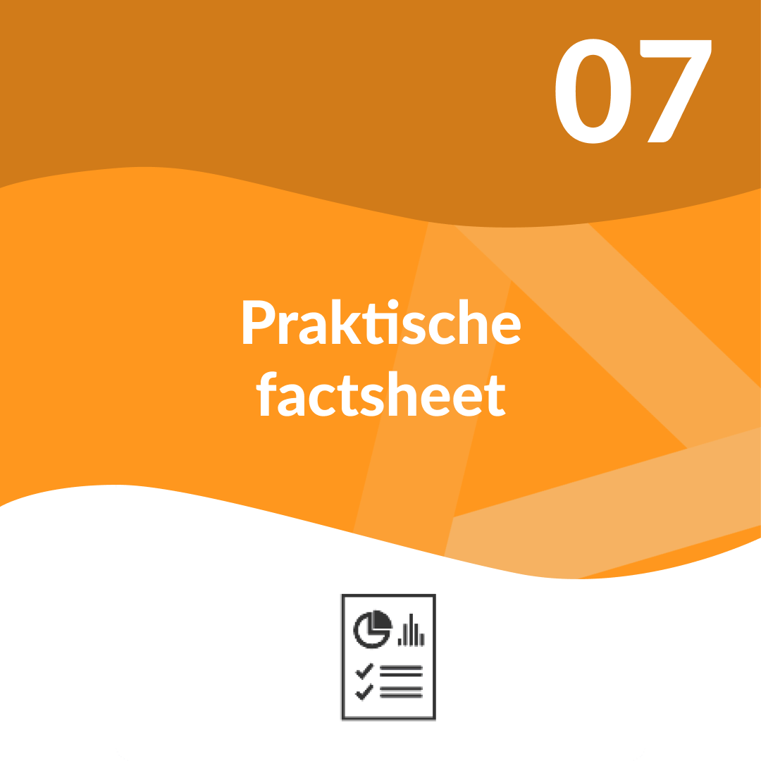 Zekerheid 7: Praktische factsheet. Triqs, vernieuwend onderzoeksbureau.
